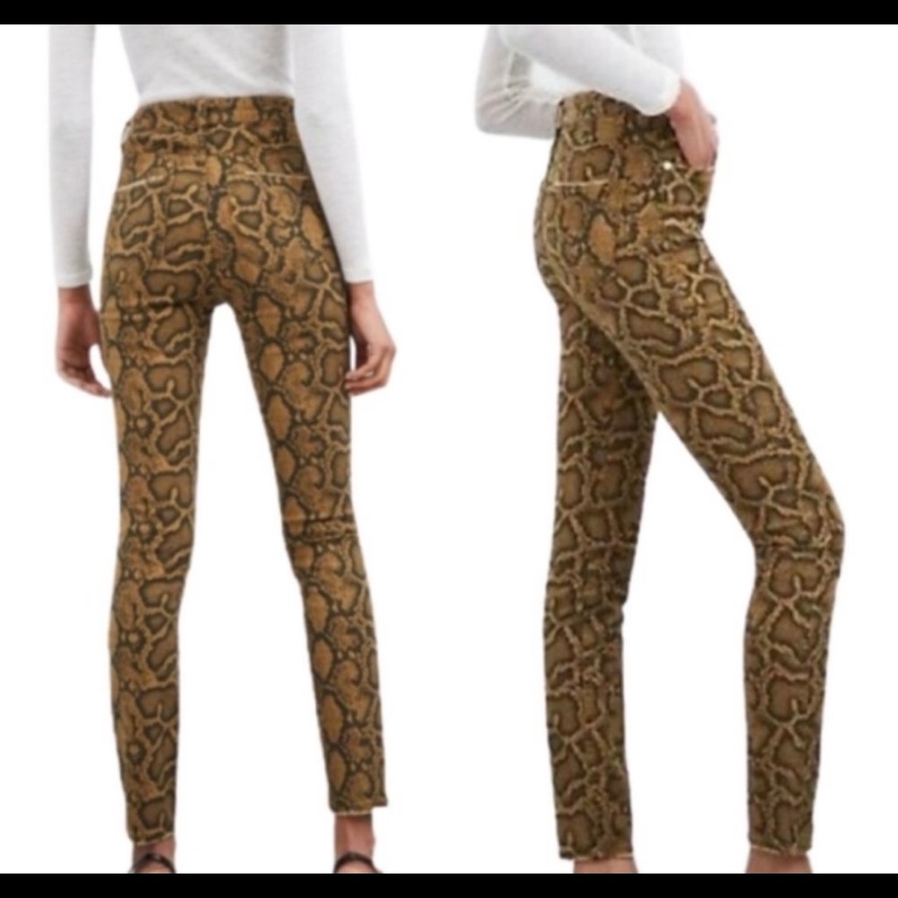 Zara High Rise Skinny Jeans